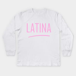 Latina Kids Long Sleeve T-Shirt